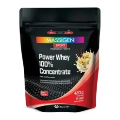 MASSIGEN SPORT POWER WHEY CONCENTRATE VANIGLIA 420 G