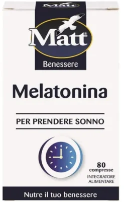 MATT BENESSERE MELATONINA 80 COMPRESSE