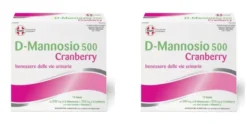 MATT DIVISIONE PHARMA D-MANNOSIO 500 CRANBERRY 12 BUSTINE Pack da 2