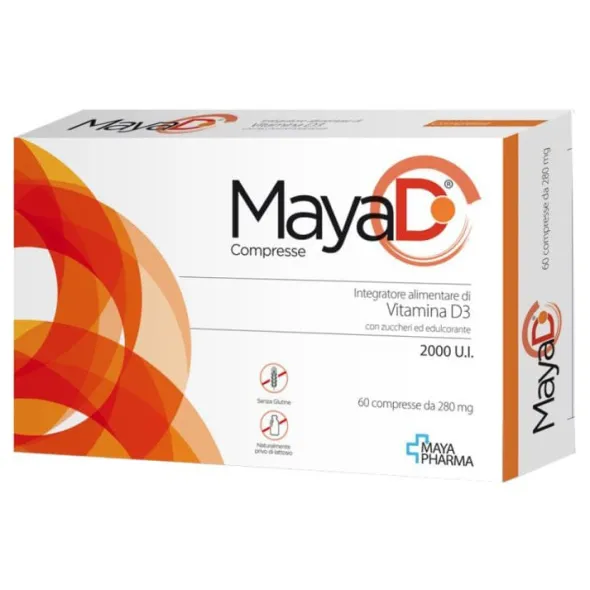 MAYA D 60 COMPRESSE MASTICABILI DA 280 MG