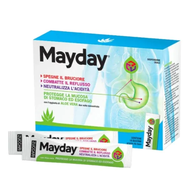 MAYDAY SOSPENSIONE PER USO ORALE ALLA MENTA 24 BUSTINE 10 ML