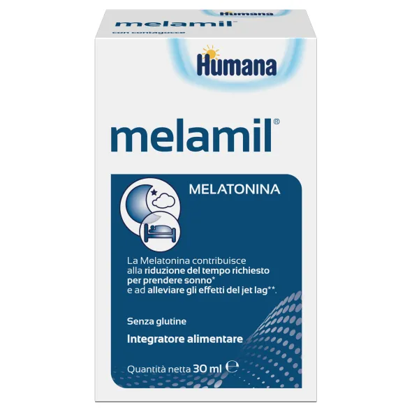 Melamil Humana gocce alla melatonina, 30ml