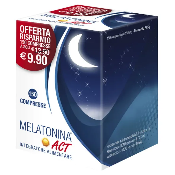 MELATONINA ACT 150 COMPRESSE
