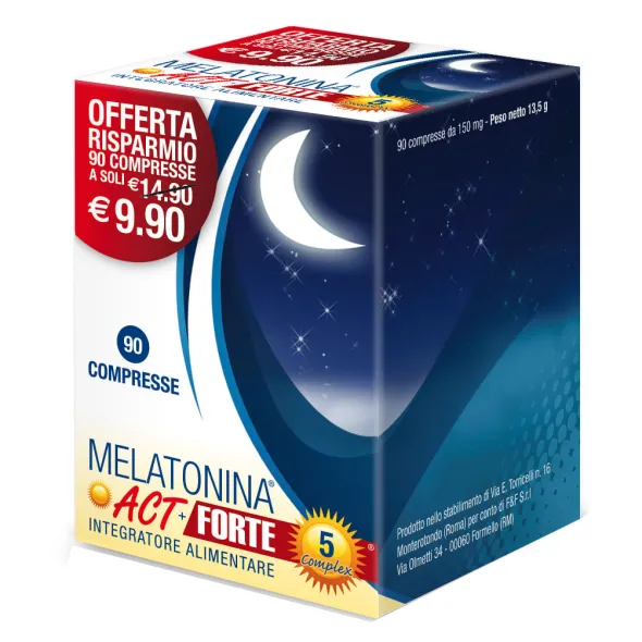 MELATONINA ACT+FORTE 5 COMPLEX 90 COMPRESSE