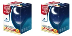 MELATONINA ACT+FORTE 5 COMPLEX 90 COMPRESSE Pack da 2