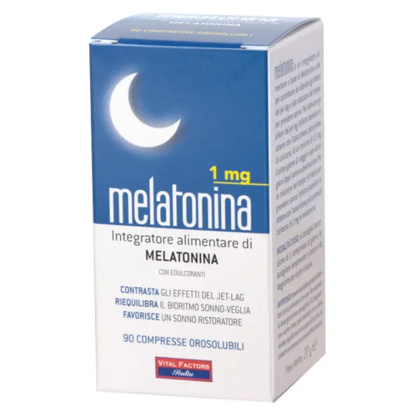 MELATONINA 1 MG 90 COMPRESSE OROSOLUBILI