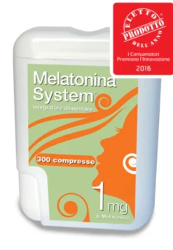 MELATONINA SYSTEM 300 COMPRESSE 1 MG