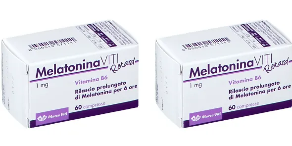 MELATONINA VITI RETARD 1 MG 60 COMPRESSE Pack da 2
