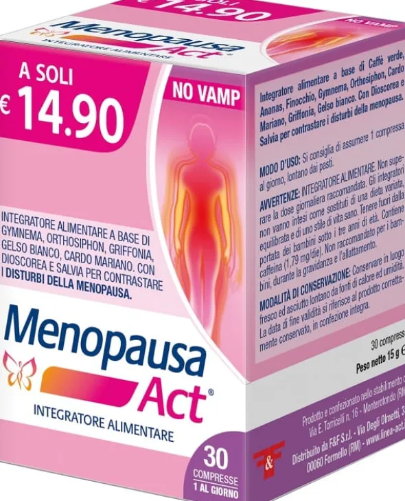 MENOPAUSA ACT 30 COMPRESSE