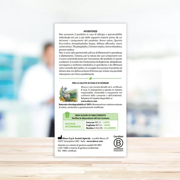 Metarecod dispositivo medico in granulato, 40 bustine
