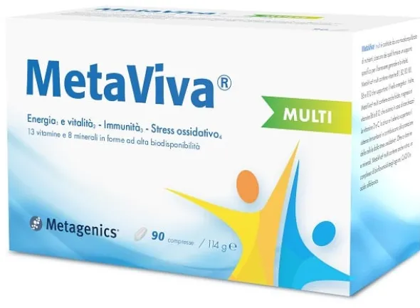 METAVIVA MULTI 90 COMPRESSE SENZA GLUTINE SENZA LATTOSIO
