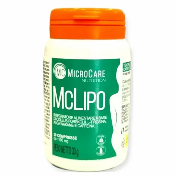 MICROCARE NUTRITION MC LIPO 30 COMPRESSE DA 1100 MG