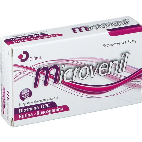 MICROVENIL 20 COMPRESSE 1150 MG