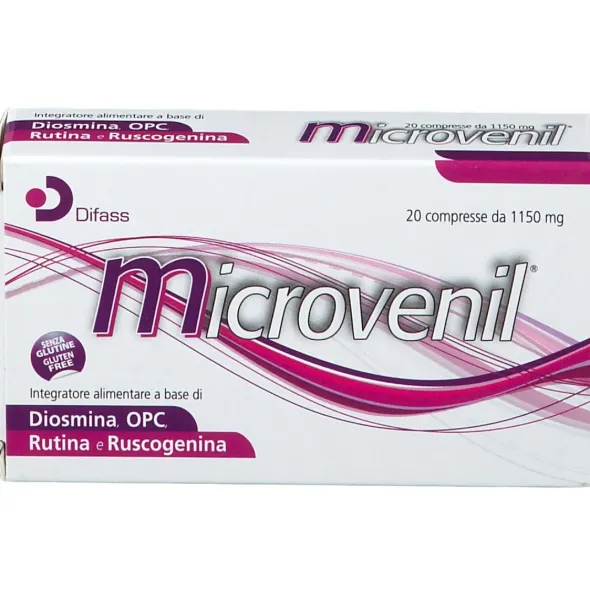 MICROVENIL 20 COMPRESSE 1150 MG