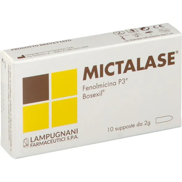 MICTALASE 10 SUPPOSTE 2 G