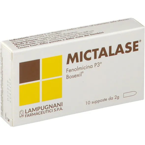 MICTALASE 10 SUPPOSTE 2 G