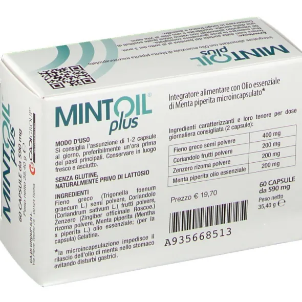MINTOIL PLUS 4 BLISTER DA 15 CAPSULE