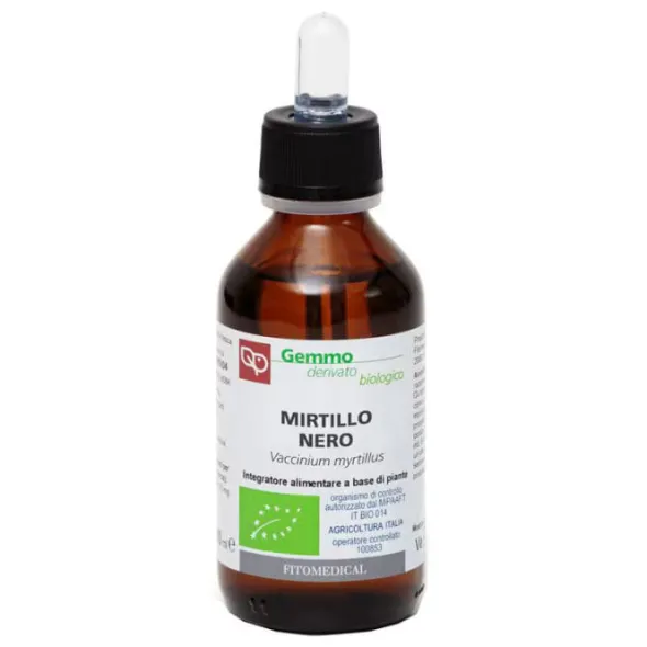 MIRTILLO NERO MACERATO GLICERICO 100 ML BIO