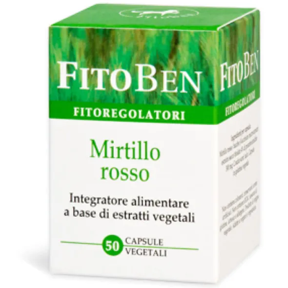 MIRTILLO ROSSO 50 CAPSULE