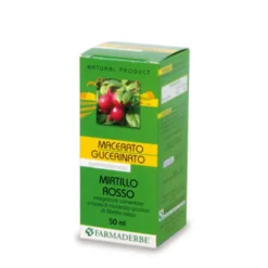 MIRTILLO ROSSO MACERATO GLICERINATO 50 ML
