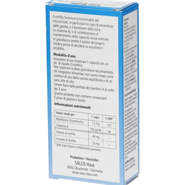 MIRTILLO SALUVISION 45 CAPSULE
