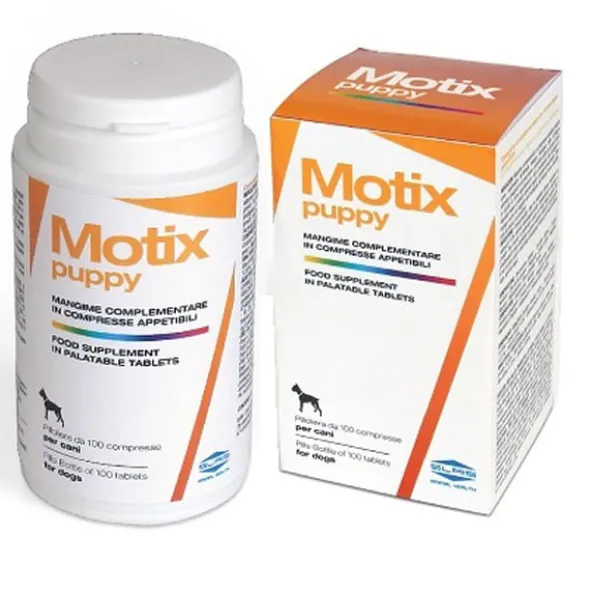 Motix Puppy 1000mg mangime per cani cuccioli, 100cpr