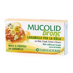 MUCOLID BRONC MIELE & PROPOLI 24 CARAMELLE