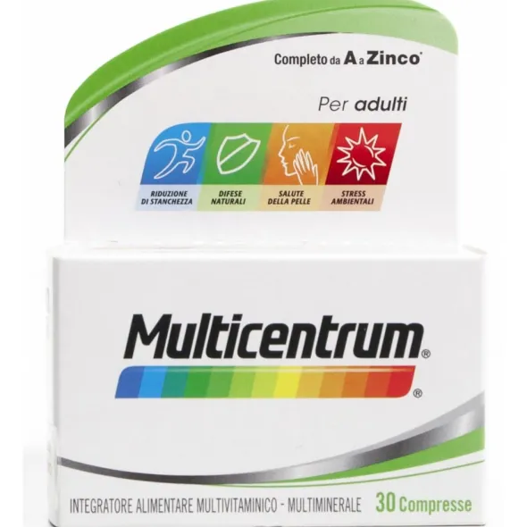 MULTICENTRUM ADULTI 30 COMPRESSE