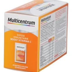 MULTICENTRUM DIFESE IMMUNITARIE BOOST VITAMINA C 28 BUSTINE