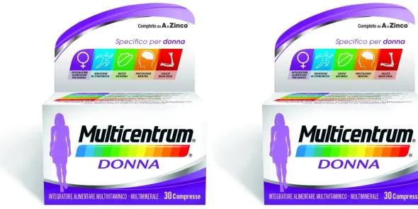 MULTICENTRUM DONNA 30 COMPRESSE Pack da 2