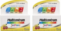 MULTICENTRUM JUNIOR 30 COMPRESSE Pack da 2
