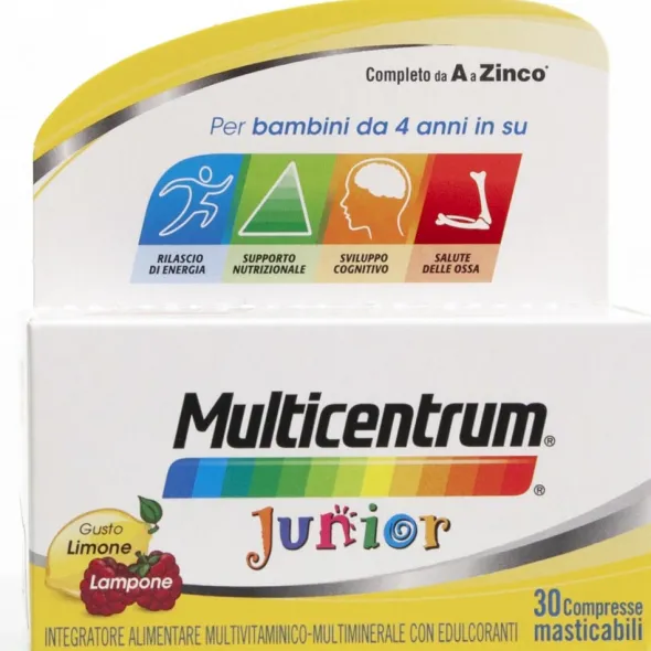 MULTICENTRUM JUNIOR 30 COMPRESSE