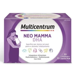 MULTICENTRUM NEO MAMMA DHA 30 COMPRESSE + 30 CAPSULE MOLLI