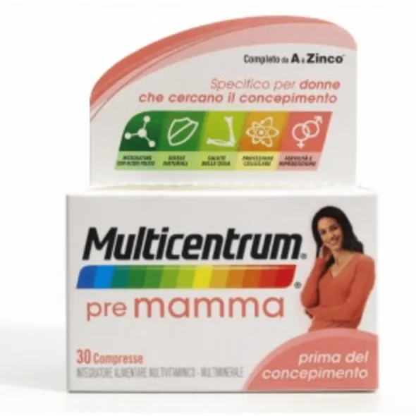 MULTICENTRUM PRE MAMMA 30 COMPRESSE