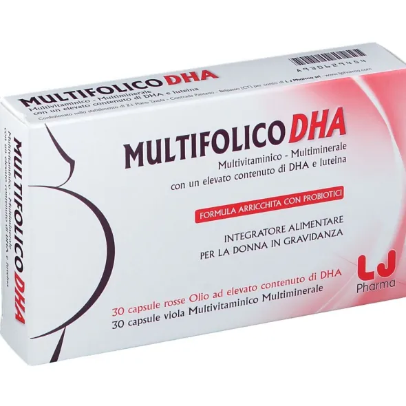 MULTIFOLICO DHA 30 CAPSULE + 30 COMPRESSE