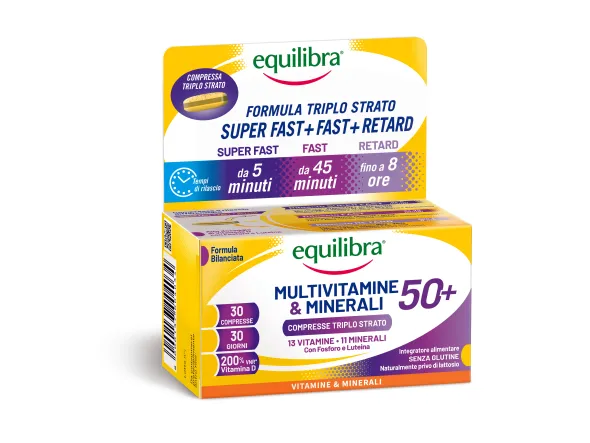 MULTIVITAMINE&MINERALI 50+ 30 COMPRESSE