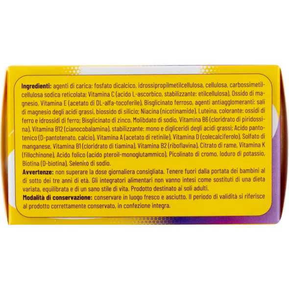 MULTIVITAMINE&MINERALI 50+ 30 COMPRESSE