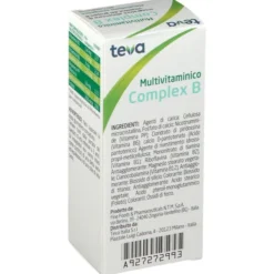MULTIVITAMINICO COMPLEX B TEVA 40 COMPRESSE 16,4 G