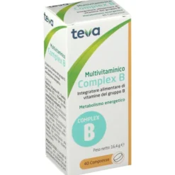 MULTIVITAMINICO COMPLEX B TEVA 40 COMPRESSE 16,4 G