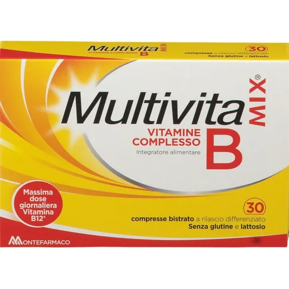 MULTIVITAMIX VIT COMPLESSO B 30 COMPRESSE BISTRATO