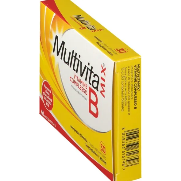 MULTIVITAMIX VIT COMPLESSO B 30 COMPRESSE BISTRATO