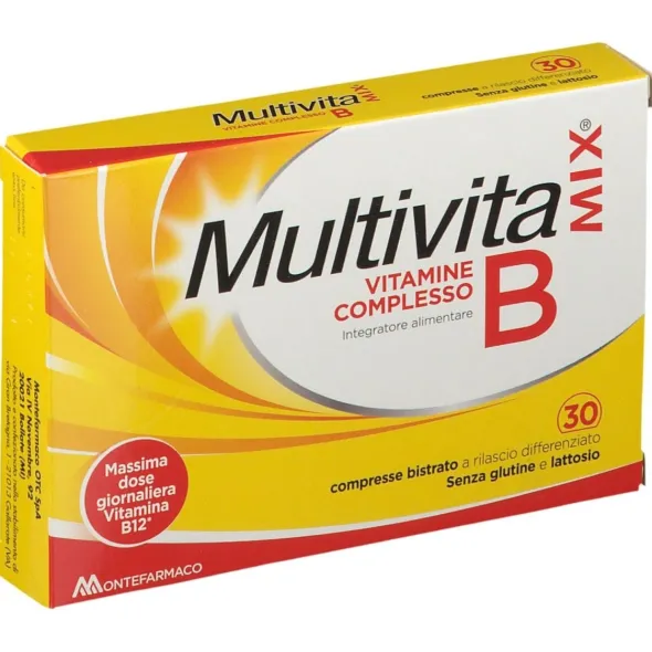 MULTIVITAMIX VIT COMPLESSO B 30 COMPRESSE BISTRATO