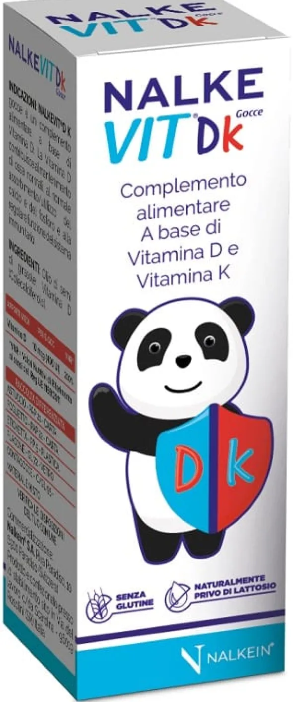 NALKEVIT DK GOCCE CON VITAMINA D3 E K1 9 ML