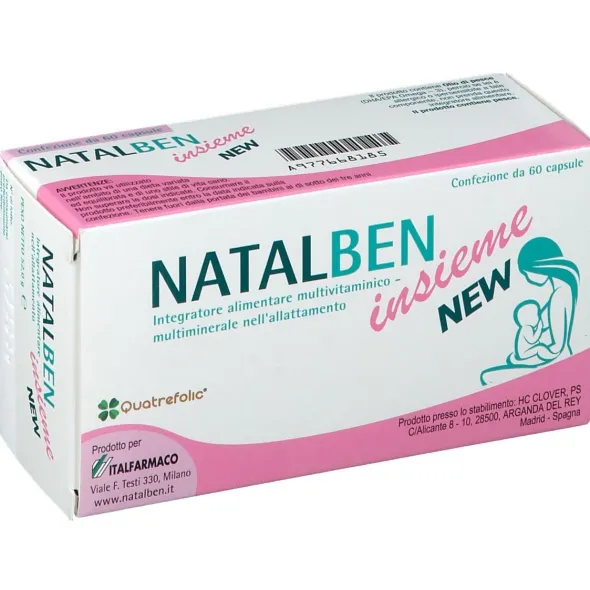 NATALBEN INSIEME NEW 60 CAPSULE
