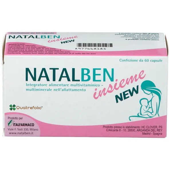 NATALBEN INSIEME NEW 60 CAPSULE