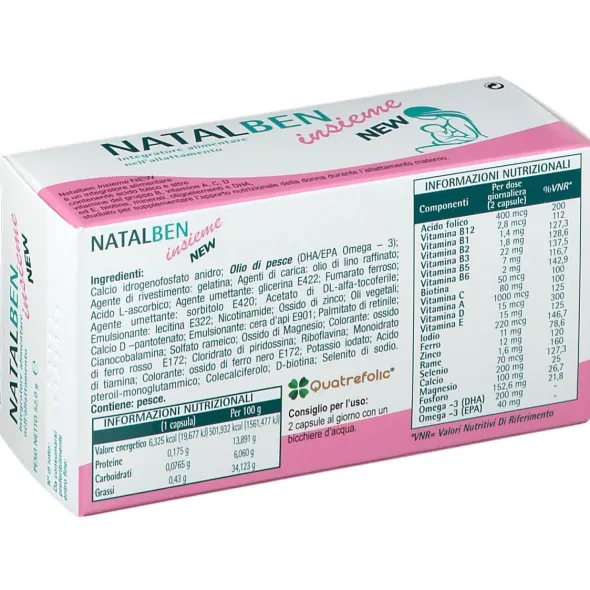 NATALBEN INSIEME NEW 60 CAPSULE
