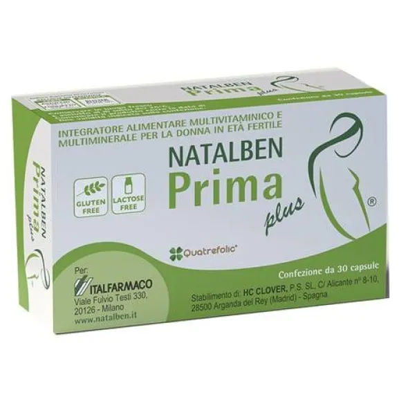 NATALBEN PRIMA PLUS 30 CAPSULE