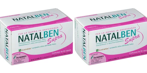 NATALBEN SUPRA 90 CAPSULE MOLLI Pack da 2