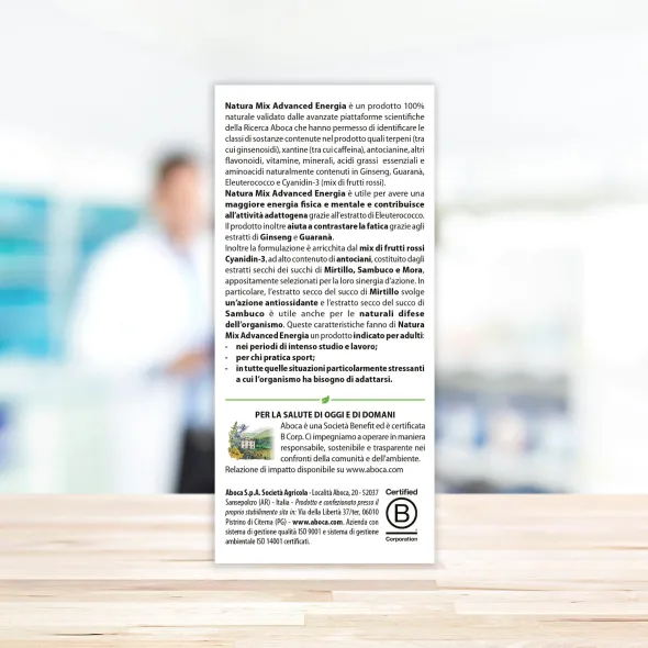 NATURA MIX ADVANCED ENERGIA 20 BUSTINE