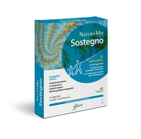 NATURA MIX ADVANCED SOSTEGNO 10 FLACONCINI DA 15 ML
